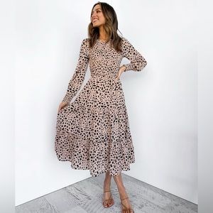 NWOT Petal & Pup Emley Dress XS Leopard